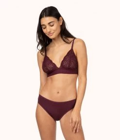 Wearlively The All-Day Bikini: Plum