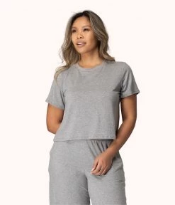 Wearlively The All-Day Classic Tee: Heather Grey Categories