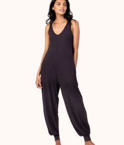 Wearlively Categories All-Day Jumpsuit: Jet Black