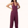 Wearlively All-Day Jumpsuit: Plum