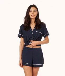 Wearlively The All-Day Lounge Short: Midnight Navy