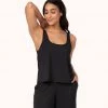 Wearlively The All-Day Scoop Tank: Jet Black Categories 2 Wearlively The All-Day Scoop Tank: Jet Black Categories