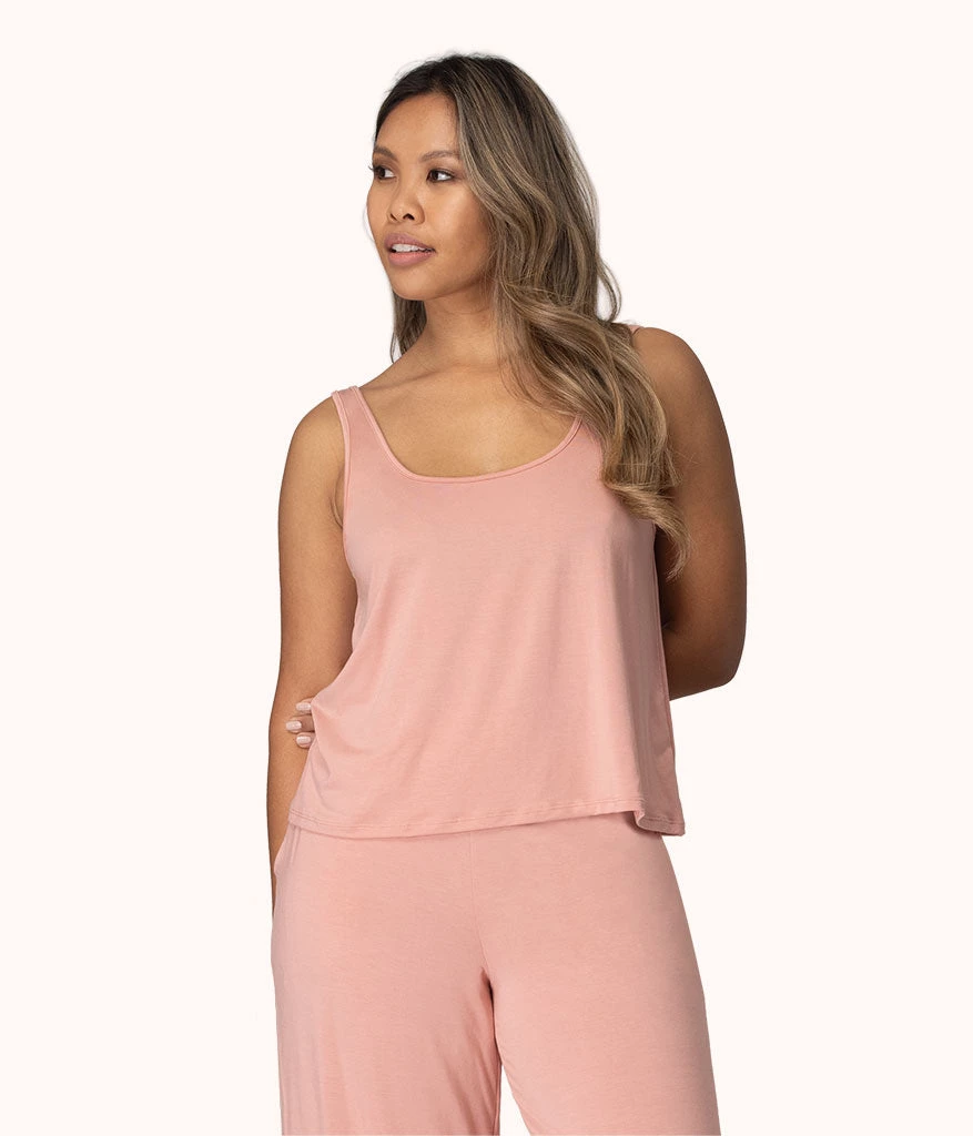 Wearlively The All-Day Scoop Tank: Shell Pink 3 Wearlively The All-Day Scoop Tank: Shell Pink