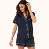 Wearlively The All-Day Short Sleeve Shirt: Midnight Navy