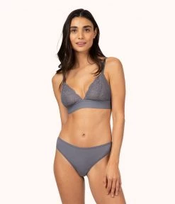 Wearlively The All-Day Thong: Smoke