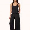 Wearlively The All-Day Wide Leg Pant: Jet Black