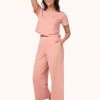 Wearlively The All-Day Wide Leg Pant: Shell Pink Categories