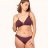 Wearlively The Busty Maternity Bralette: Plum