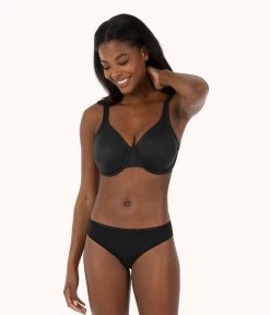 Wearlively The Minimizer Bra: Jet Black