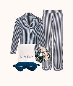 Wearlively Categories The Cozy Lounge Kit: Mini Stripe Print