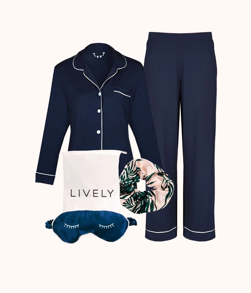 Wearlively The Cozy Lounge Kit: Midnight Navy 3 Wearlively The Cozy Lounge Kit: Midnight Navy