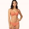 Wearlively The Lace No-Wire Push-Up: Terracotta 2 Wearlively The Lace No-Wire Push-Up: Terracotta