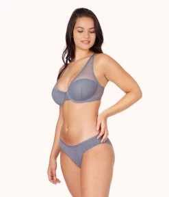 Wearlively The Mesh Back Bikini: Smoke Categories