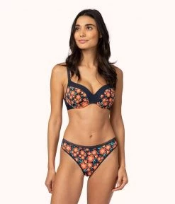 Wearlively Bras The No-Wire Push-Up - Print: Poppy Floral