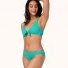 Wearlively Categories The Ruched Bikini: Aquamarine
