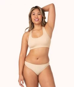 Wearlively The Seamless Bikini: Toasted Almond