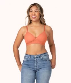 Wearlively The Spacer Bra: Terracotta