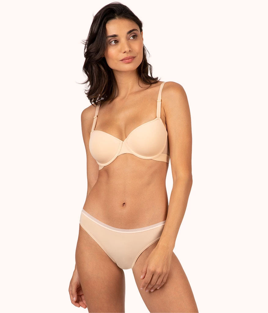 Wearlively The Spacer T-Shirt Bra: Toasted Almond 3 Wearlively The Spacer T-Shirt Bra: Toasted Almond