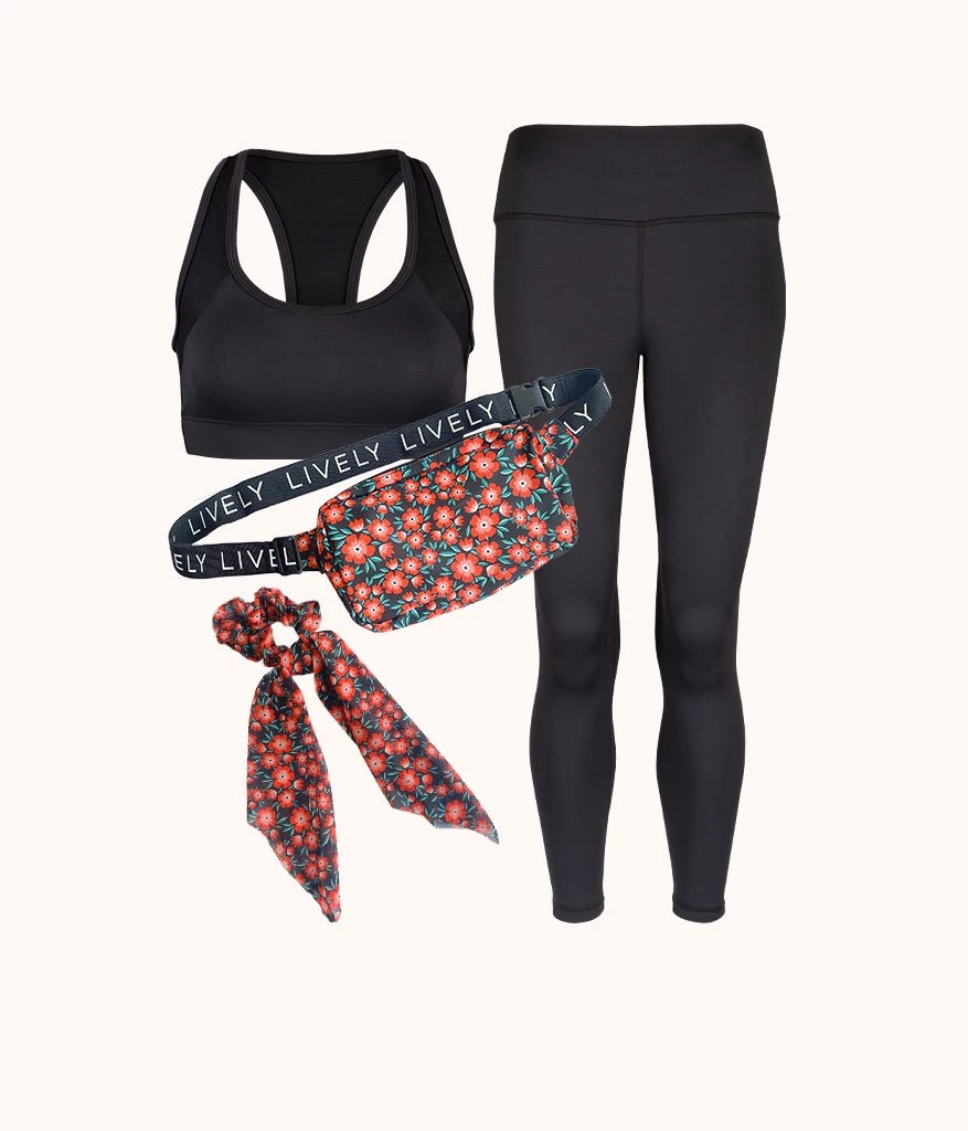 Wearlively The Sporty Chic Kit: Jet Black 3 Wearlively The Sporty Chic Kit: Jet Black