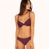 Wearlively The T-Shirt Bra: Plum Bras