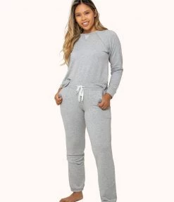 Wearlively Categories The Terry-Soft Jogger: Heather Gray
