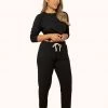Wearlively Categories The Terry-Soft Jogger: Jet Black