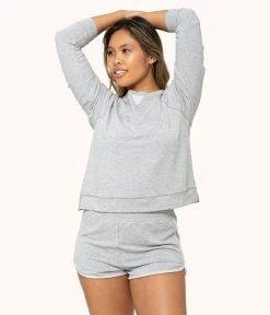 Wearlively The Terry-Soft Short: Heather Gray Categories