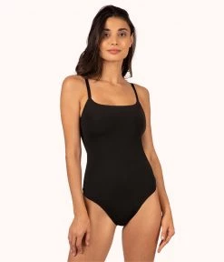 Wearlively The Sleek Bodysuit: Jet Black Categories