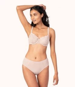 Wearlively The Unlined Lace Bra: Orchid Bras