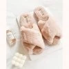Wearlively Categories The Crew Cozy Slippers: Dusty Pink