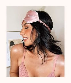 Wearlively The "Hit Snooze" Sleep Mask: Dusty Pink