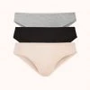 Wearlively Categories The All-Day Bikini Bundle: Heather Gray/Jet Black/Toasted Almond