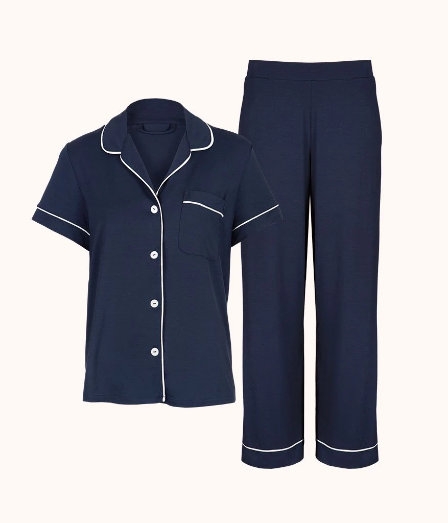 Wearlively Categories The All-Day Short Sleeve & Pant Bundle: Midnight Navy