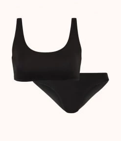 Wearlively The All-You & Bikini Swim Bundle: Jet Black