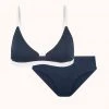 Wearlively Categories The Bralette & High Waist Swim Bundle: Navy
