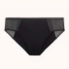 Wearlively The Mesh High Waist Bikini: Jet Black 2 Wearlively The Mesh High Waist Bikini: Jet Black