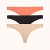 Wearlively The Seamless Thong Bundle: Terracotta/Jet Black/Toasted Almond Categories