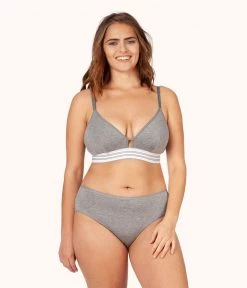Wearlively Categories The All-Day Brief 5-Pack: Heather Gray
