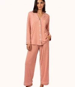 Wearlively The All-Day Lounge Bundle - Print: Pepper Dot/Shell Pink Categories