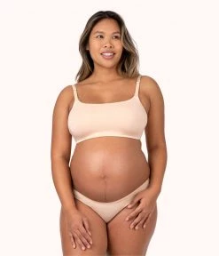 Wearlively The All-Day Maternity Bralette Bundle: Toasted Almond/Jet Black Bras