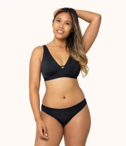 Wearlively The Mesh Back Bikini 5-Pack: Jet Black