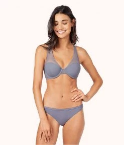 Wearlively The No Show Thong 5-Pack: Toasted Almond/Jet Black/Smoke Categories