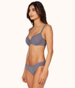 Wearlively The No-Wire Push-Up Trio: Toasted Almond/Jet Black/Smoke