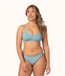 Wearlively Categories The Seamless Thong Bundle: Jet Black/Toasted Almond/Sky Blue