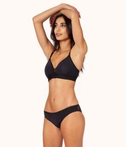 Wearlively Bras The Spacer Bra: Jet Black