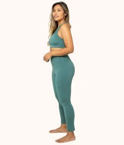 Wearlively The Active Legging: Harbor Green Categories