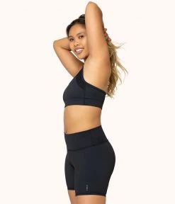 Wearlively The Active Racerback Bra: Jet Black