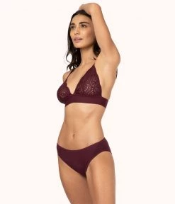 Wearlively The All-Day Bikini: Plum