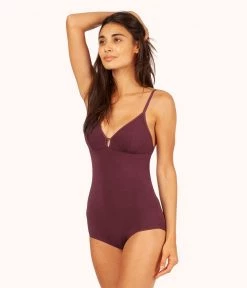 Wearlively The All-Day Bodysuit: Plum Categories
