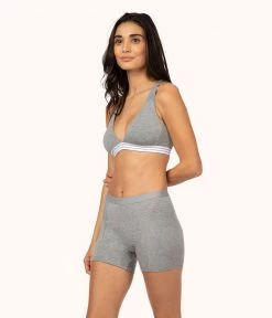 Wearlively The All-Day Boy Short: Heather Gray Categories